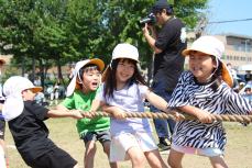 子ども綱引き「君のなわ」