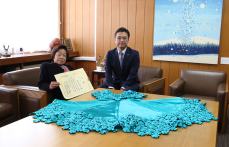 目黒氏・ドレス・市長