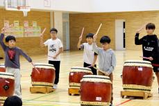 練習の成果を披露1