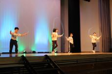 ステージ発表「なわとび」