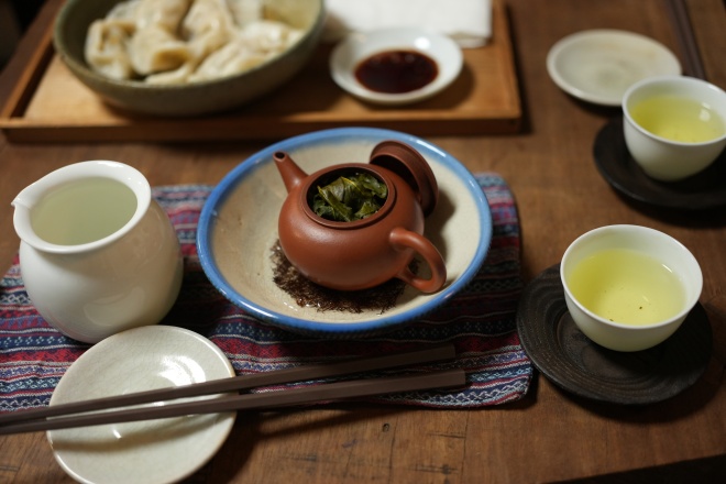 台湾茶を体験しました