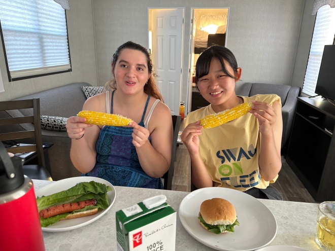 2017年の交換学生ルース・ガーランドのおうちに滞在しました