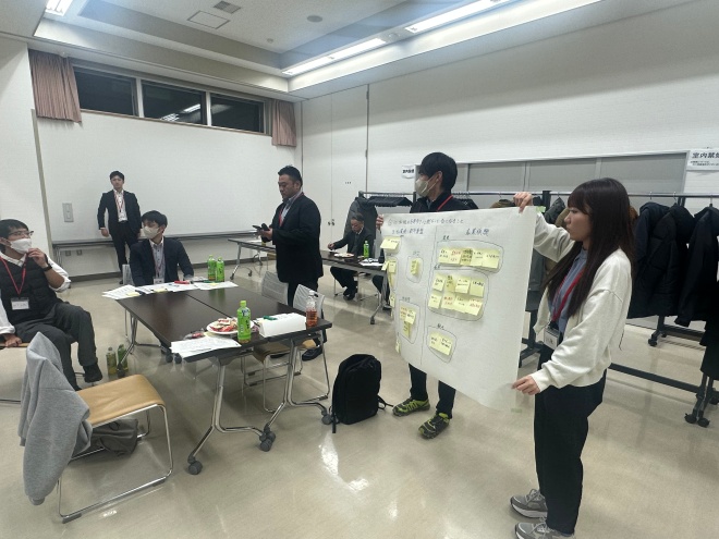 グループワークの発表