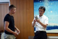 カナダの文化に触れる市長