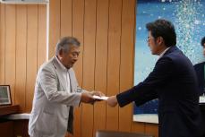 新民生委員・児童委員の岡本 喬氏