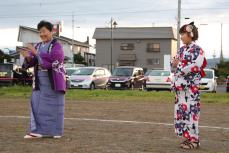 子ども盆踊りの様子