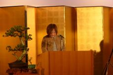 功労賞受賞大野氏あいさつ