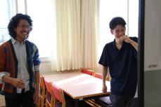 英語で面白いこと言った?