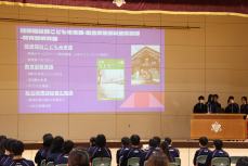 発表の様子(名寄市役所)