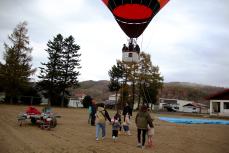 教頭先生おりてきた!私たちも乗りたい!