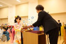 卒園証書授与の様子