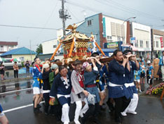 風連神社祭典　神輿渡御