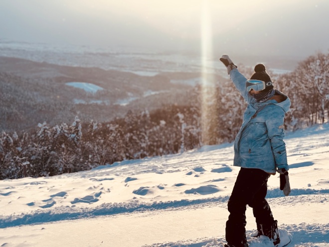 パウダー最高！！