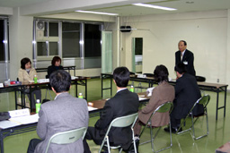 市長挨拶の様子の写真