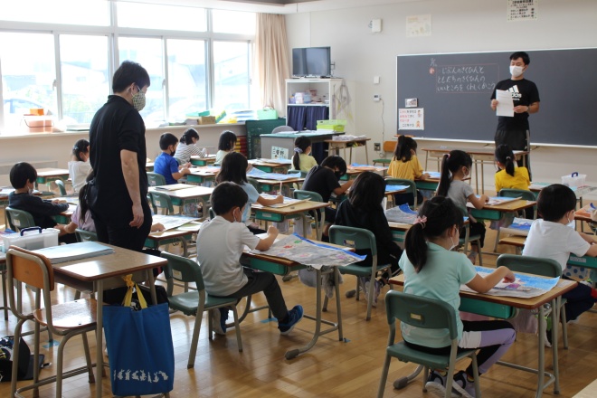 学習の様子