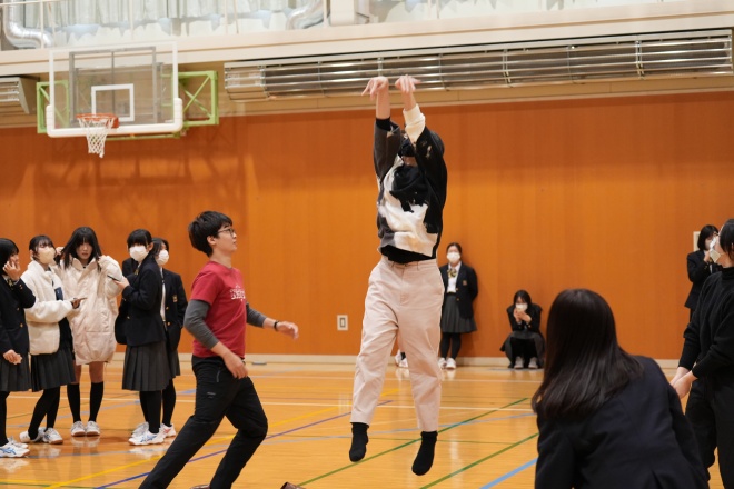 美深高校生とスポーツ交流