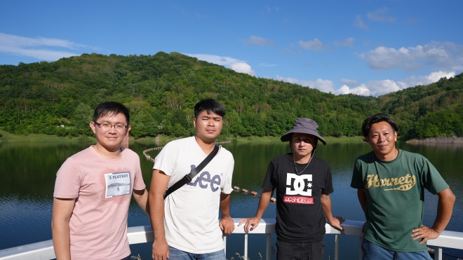 風連ダム見学