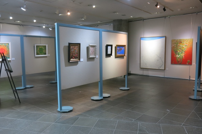 展示のようす　