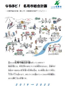 名寄市総合計画第2次中期基本計画ダイジェスト版表紙