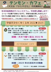テンモンカフェのポスター