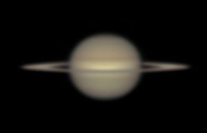 土星の写真